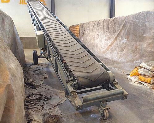 Portable Belt Conveyor For Sugar Bag Handling price